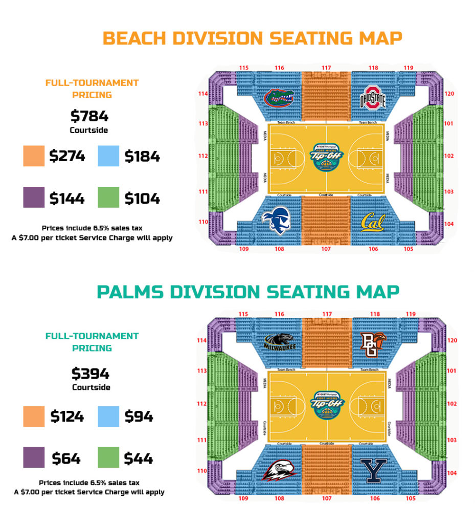 2023 Seating Maps CBS Sports Classic